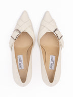 Jimmy Choo Milk Calf Leather Alix 60 Pumps
