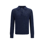 Sunflower Blue Cotton Polo Shirt