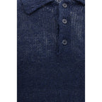 Sunflower Blue Cotton Polo Shirt