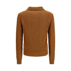 Sunflower Brown Cotton Polo Shirt