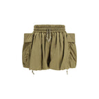 Balmain Bicolor Viscose Bermuda Shorts