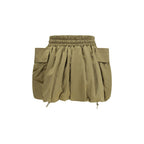Balmain Bicolor Viscose Bermuda Shorts