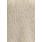 The Row Beige Cashmere Sweater