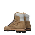 Eleventy Brown Leather Ankle Boots