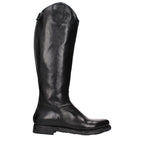 Eleventy Black Leather Over The Knee