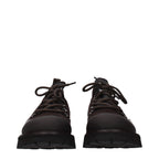 Eleventy Brown Leather Athletic Sneakers