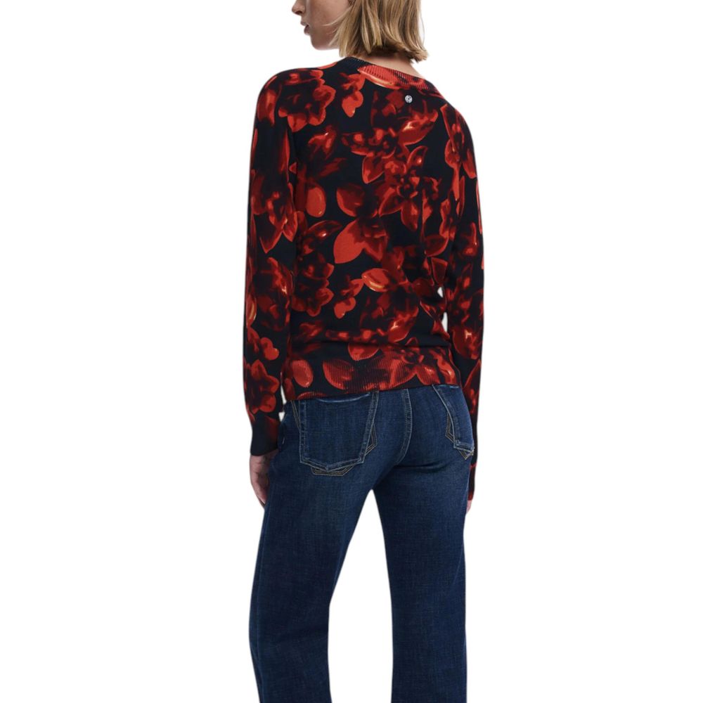 Desigual Black Viscose Sweatshirt
