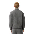 Lacoste Gray Wool Cardigan