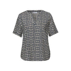 Street One Blue Viscose Blouse