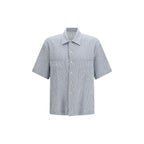 Sunflower Blue Cotton Pattern Shirt