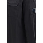 C.P. Company Black Cotton Denim Jacket