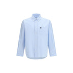 Ami Paris Blue Cotton Dress Shirt