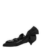 Dolce & Gabbana Black Suede Ankle Boots Shoes