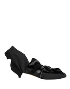 Dolce & Gabbana Black Suede Ankle Boots Shoes
