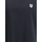 Maison Kitsuné Black Cotton T-Shirt