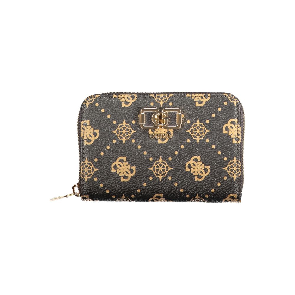 Guess Jeans Marrone Poliuretano Women Wallet