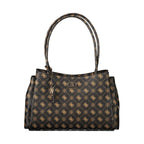 Guess Jeans Marrone Polyurethane Women Handbag