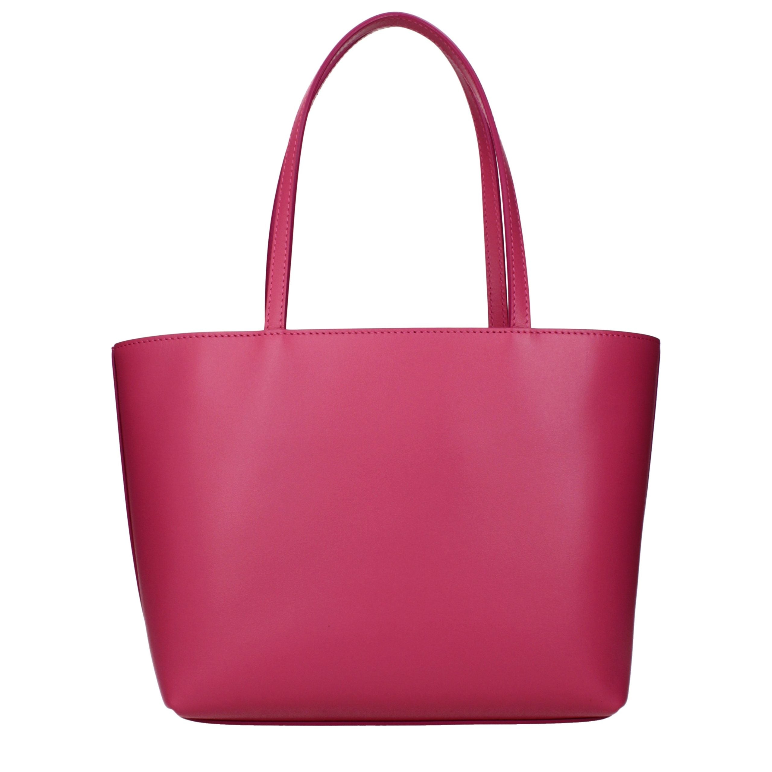 Dolce & Gabbana Pink Leather Handbag