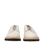 Eleventy Gray Leather Oxfords And Derbies