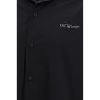 Off-White Black Cotton Shirt