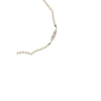Alessandra Rich Silver Metal Necklace