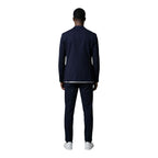 Mulish Blue Cotton Two-Piece Suit