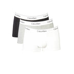 Calvin Klein Grigio Cotton Men's Trunk