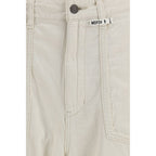 Maison Mihara Yasuhiro White Cotton Casual Pants