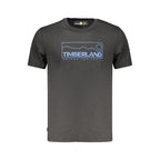 Timberland Black Cotton Men T-Shirt