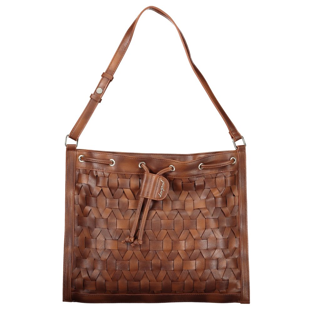 Desigual Camel Polyurethane Women Backpack