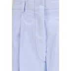 The Latest Blue Cotton Casual Pants