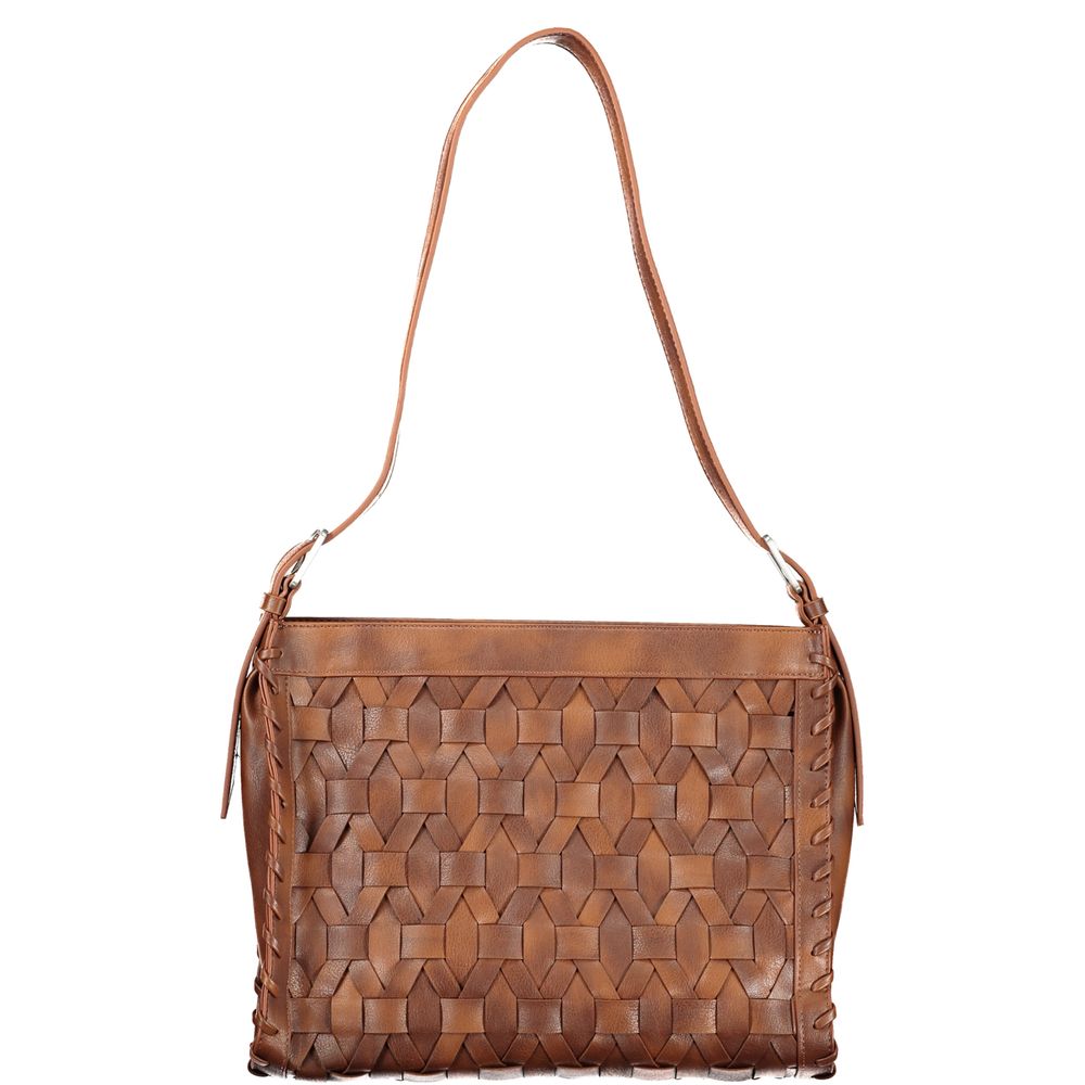 Desigual Marrone Poliuretano Women Handbag