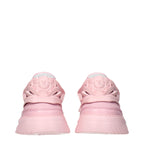 Versace Pink Leather Chunky Sneakers