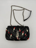 Saint Laurent SAINT LAURENT MINI COLLEGE Lip Stick Handbag