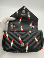 Saint Laurent SAINT LAURENT MINI COLLEGE Lip Stick Handbag