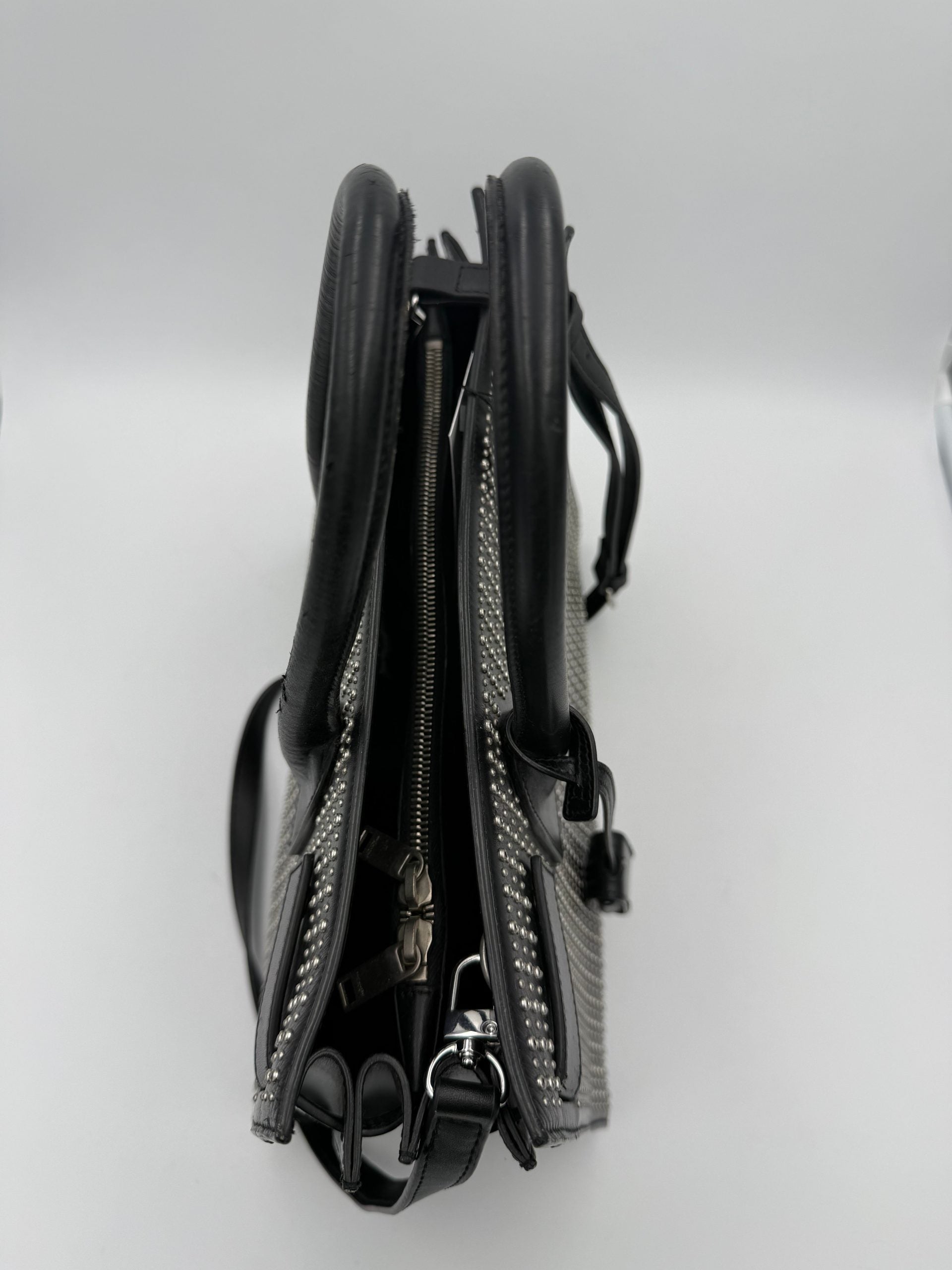 Saint Laurent SAINT LAURENT SAC DU JOUR Small Studded Black with Studs Handbag