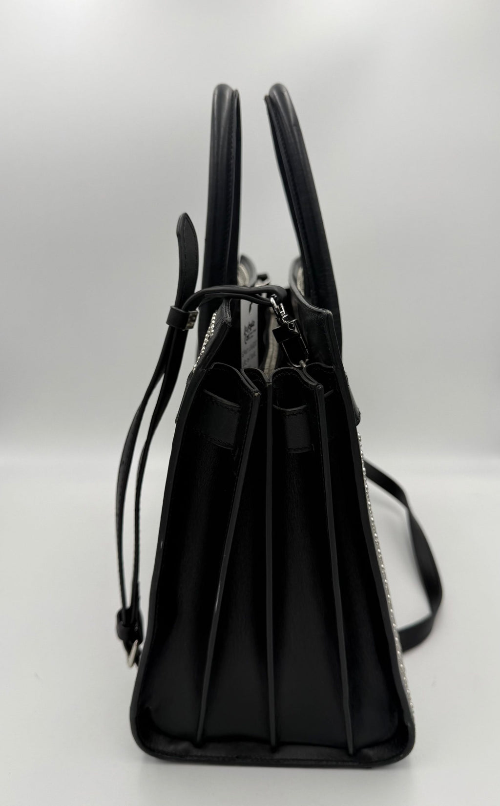 Saint Laurent SAINT LAURENT SAC DU JOUR Small Studded Black with Studs Handbag