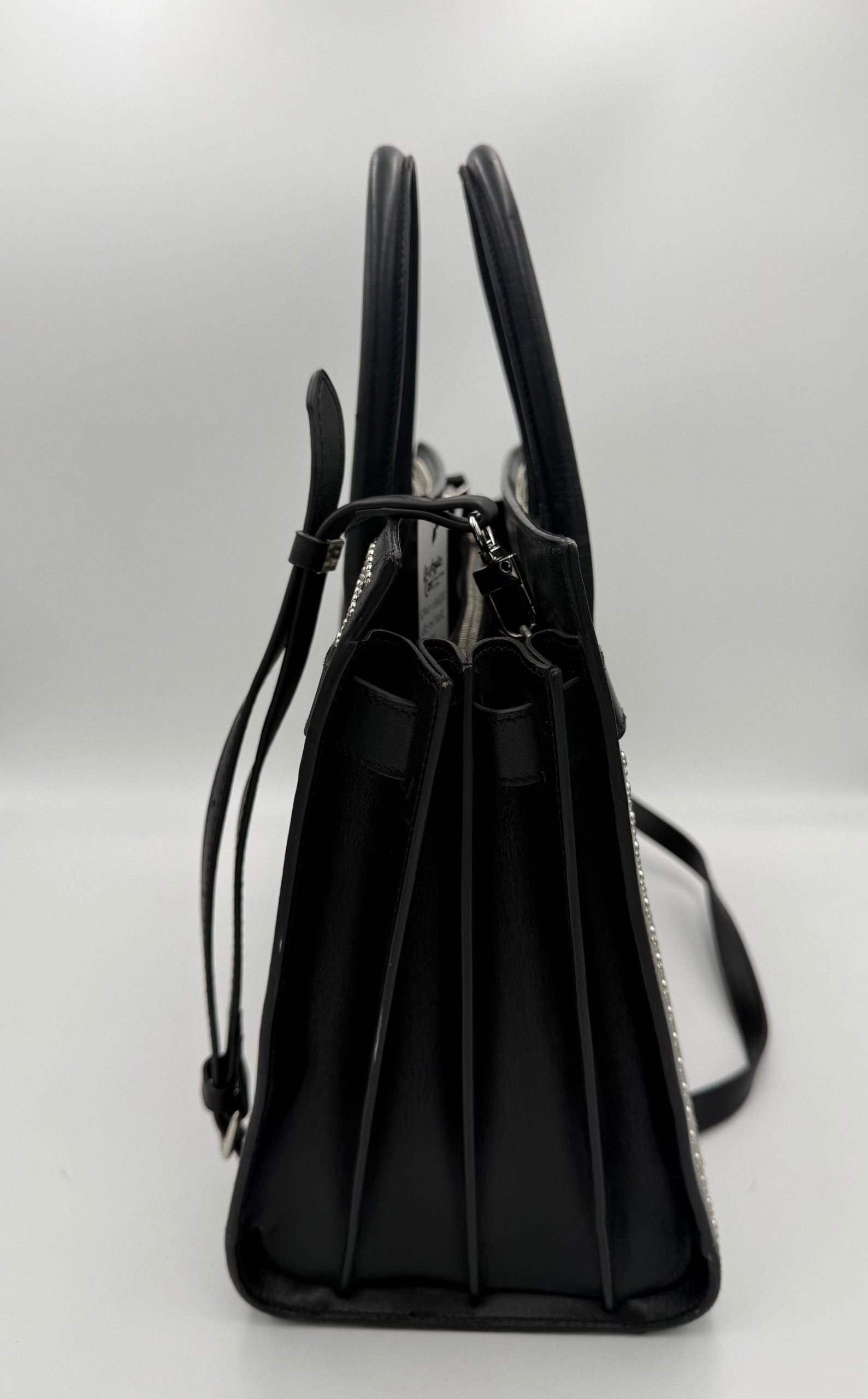 Saint Laurent SAINT LAURENT SAC DU JOUR Small Studded Black with Studs Handbag