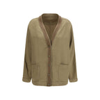 Giorgio Armani Bicolor Copper Denim Jacket