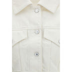Givenchy White Cotton Denim Jacket