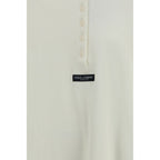 Dolce & Gabbana Beige Cotton Long Sleeve T-Shirt