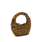 Staud Brown Other Fibres Handbag