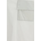 LAMINAR White Cotton T-Shirt