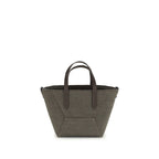 Brunello Cucinelli Bicolor Cotton Handbag