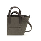 Brunello Cucinelli Bicolor Cotton Handbag