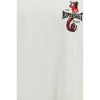 Represent White Cotton T-Shirt
