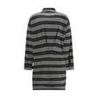 Marant Etoile Gray Cotton Casual Dress