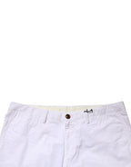 Hugo Boss White Mid Waist Skinny Chino Casual Trouser Pants