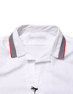 Daniele Alessandrini White Short Sleeves Button Down Shirt
