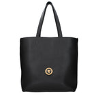 Versace Black Leather Shoulder Bag